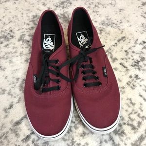 Cranberry Colored Vans